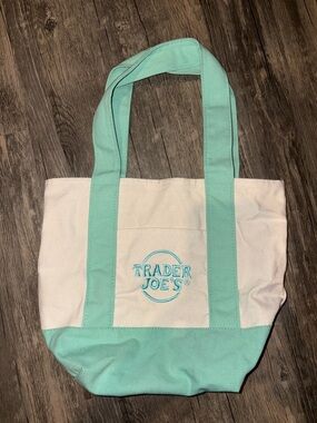 Trader Joe’s mini canvas tote bag